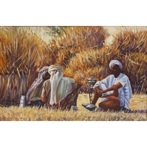 Kamran Ahmed, 08 x 12 Inch, Oil On Canvas, Landscape Painting, AC-KMA-031